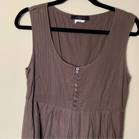 MaxMara Weekend Brown Dress Size Extra Large - Picture 3 of 10